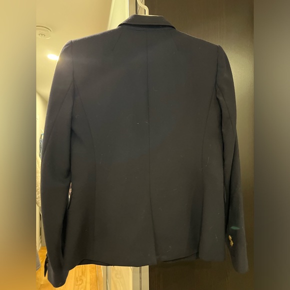 J. Crew navy women's schoolboy blazer size 4 - Picture 4 of 6